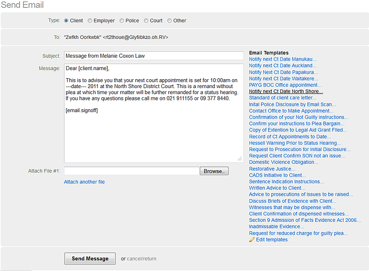 Email Templates